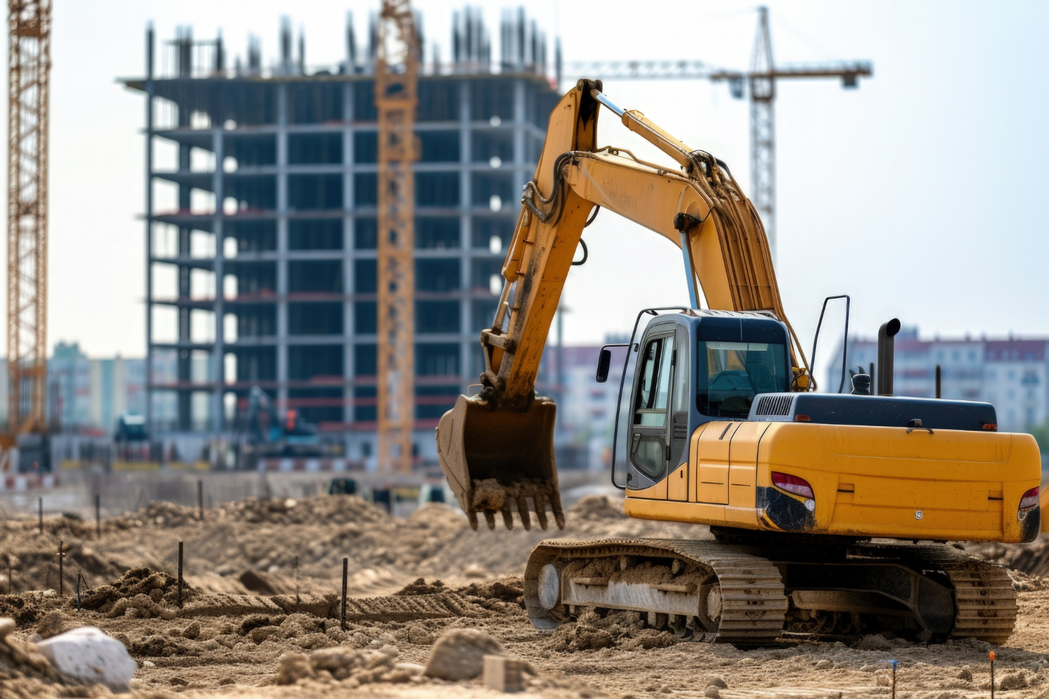 You are currently viewing Les engins de chantier indispensables pour les travaux de terrassement rapide