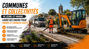 Lire la suite à propos de l’article Communes et collectivités de Seine-et-Marne : louer des engins TP pour la voirie et les espaces verts